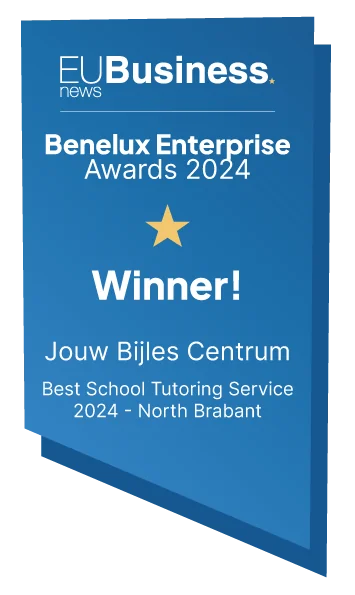 Jouw Bijles Centrum — winnaar Benelux Enterprise Awards 2024, Best School Tutoring Service North Brabant